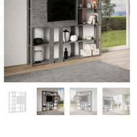 Libreria porta TV integrato