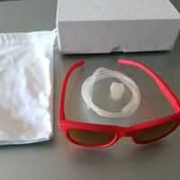 Occhiali da sole Polaroid rossi