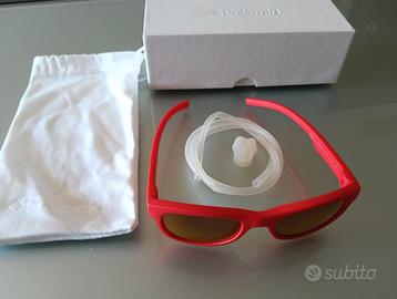 Occhiali da sole Polaroid rossi