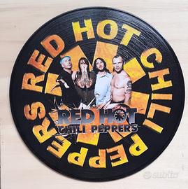 Vinile 33 giri da parete omaggio ai Red Hot Chili 