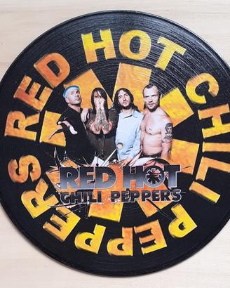 Vinile 33 giri da parete omaggio ai Red Hot Chili 