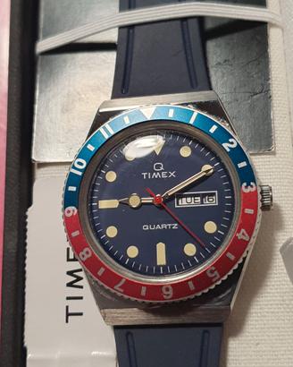Timex Q Reissue Pepsi full set
