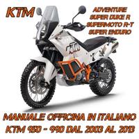 Manuale Officina ITA KTM 950 990 2003 al 2013
