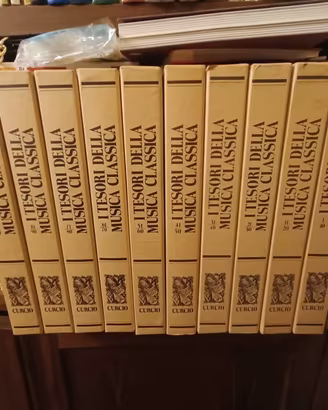 Raccolta musica classica Curcio editore anni 80