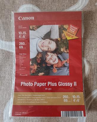 carta fotografica lucida Canon 