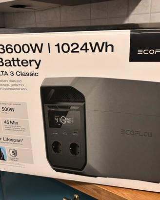 EcoFlow Delta 3 Centrale Elettrica