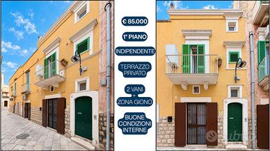 Indipendente con terrazzo privato