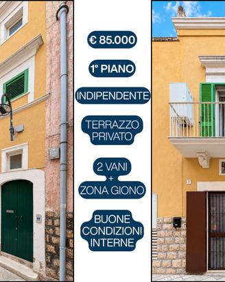 Indipendente con terrazzo privato
