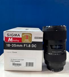 Sigma 18-35 F1.8 ART DC x Canon EF-S Pari Al Nuovo