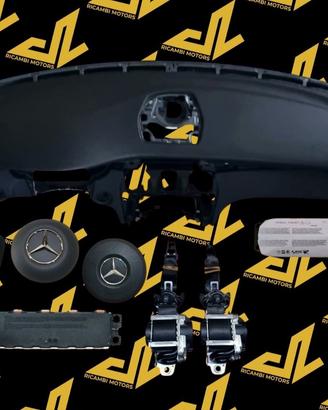 Kit airbag mercedes Glc x253 c253 cruscotto comple