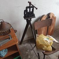 Cavalletto con morsa