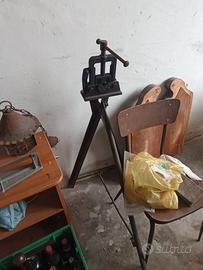 Cavalletto con morsa