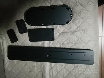 Porta targa più porta stemma audi a 3