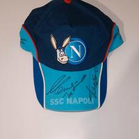 Cappello autografato del Napoli 