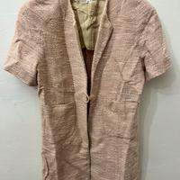 Blazer Valentino Miss V Rosa Made In Italy