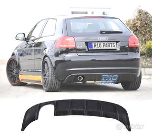 DIFFUSORE AUDI A3 8P 08-13 LOOK RS3