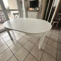 Tavolo rotondo 115 cm bianco