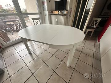 Tavolo rotondo 115 cm bianco