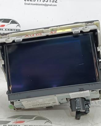 Display schermo multifunzione mmi navigatore audi
