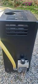 stufa s gas metano completa di tubi fumesteria