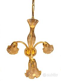 lampadario vetro murano 