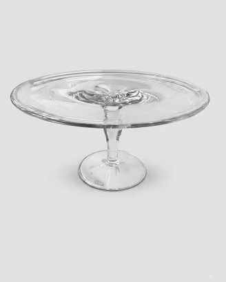 Alzatina in vetro con campana cloche VEGA 33cm