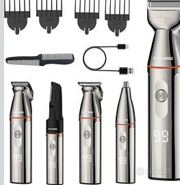Kit rasoio 5 in 1 da uomo