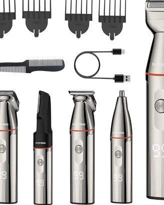 Kit rasoio 5 in 1 da uomo