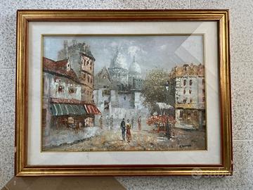 Quadro, stampa Paris, Montmartre - Paul Renard