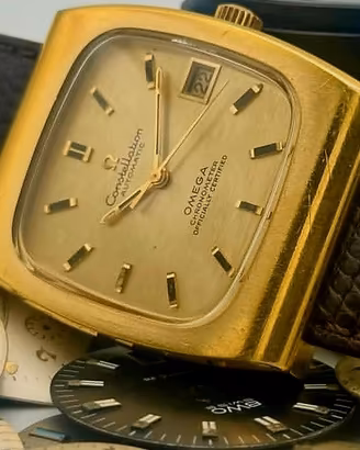 Omega Constellation Gold -  1968 Tonneau