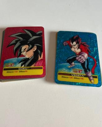 Lotto set 23 card lamincards dragonball
