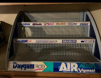 Espositore in metallo hobby e collezione