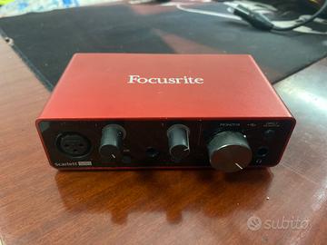 Focusrite scheda audio