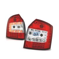 FANALI AUDI A4 B6 AVANT 00-04 LED ROSSO CROMATO