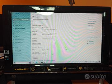 PC HP all in One  touch 300