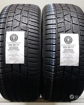 2 gomme 225 50 17 continental a14572