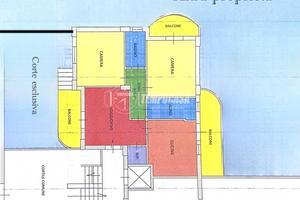 Trilocale con doppi accessori e giardino.