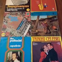 dischi vinile tango e liscio