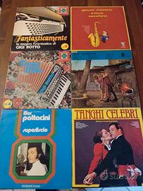 dischi vinile tango e liscio