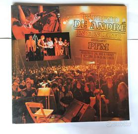 Disco Fabrizio De André- concerto  PFM