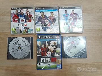 Stock Videogiochi Fifa PlayStation 1/2/3