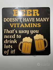 Targhe/cartello in metallo