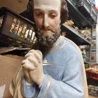 San Giuseppe in Gesso, inginocchiato misura 50 cm.