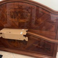 Testiera Letto Matrimoniale Classica con Intarsi