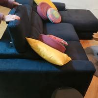 Libolla Poltronesofa blu scuro.