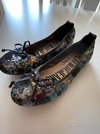 Ballerine Replay paillettes camouflage 38 nuove