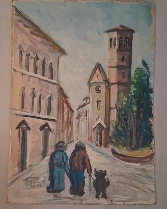 Dipinto di A. Paglia (Il Mancino di Salsomaggiore)