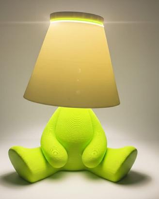 Lampada omino seduto