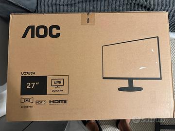 Monitor 27 pollici 4k AOC U27B3A