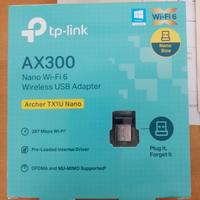 Mini Adattatore USB Wireless WI-FI 6 AX 300